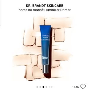 BNIB Dr. Brandt Pores No More Luminizer Primer